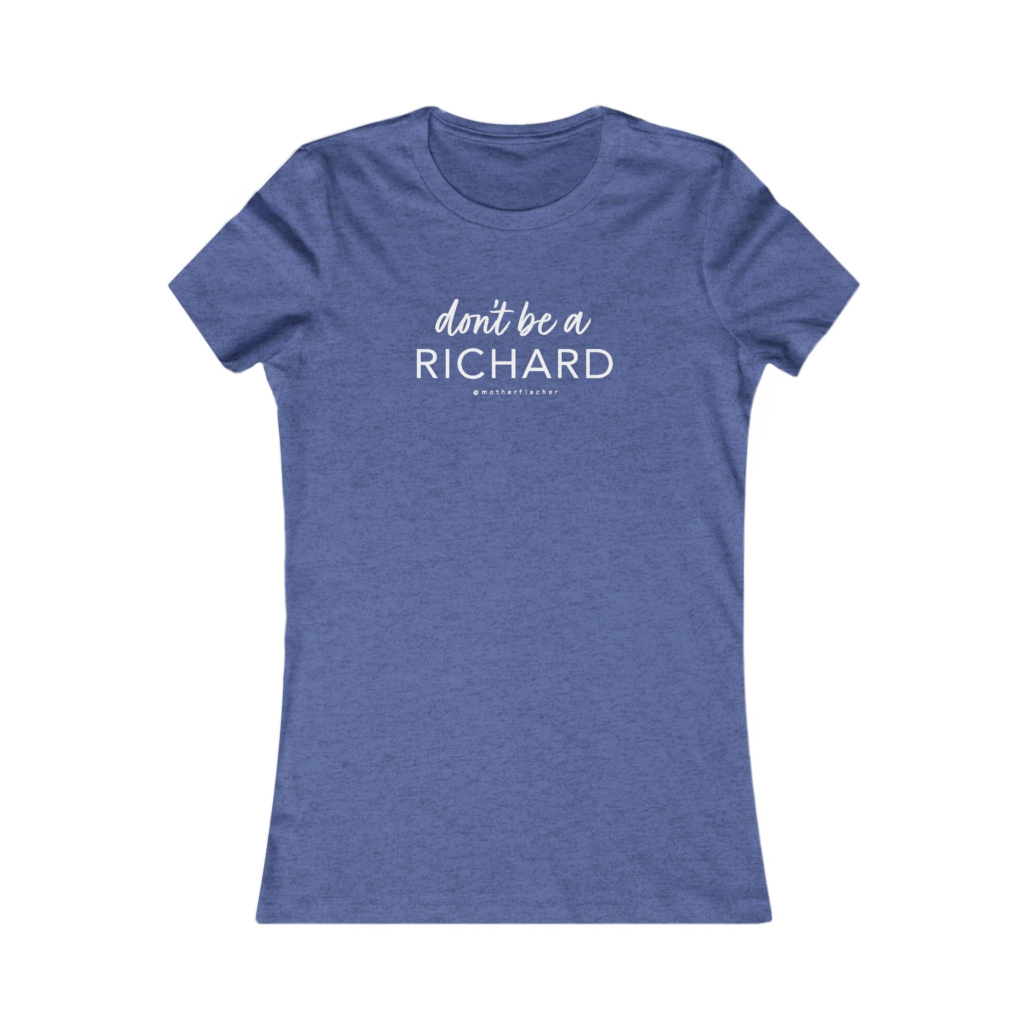 Don't be a Richard Tee